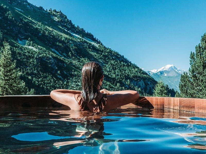 Wellness retreat in the mountains at Arc 1950, in the Alps